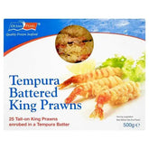 Ocean Pearl Tempura Battered King Prawns 500g (25 Pieces)  Adomoo